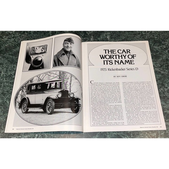 1975 SPECIAL INTEREST AUTO-SIA Indy Issue, 1925 Rickenbacker Hot Rods - Picture 3 of 4